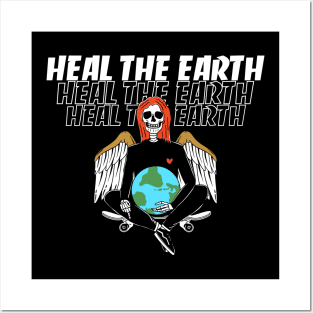 Heal the earth Posters and Art